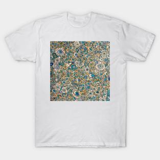 Beach sand and polished glass pattern T-Shirt